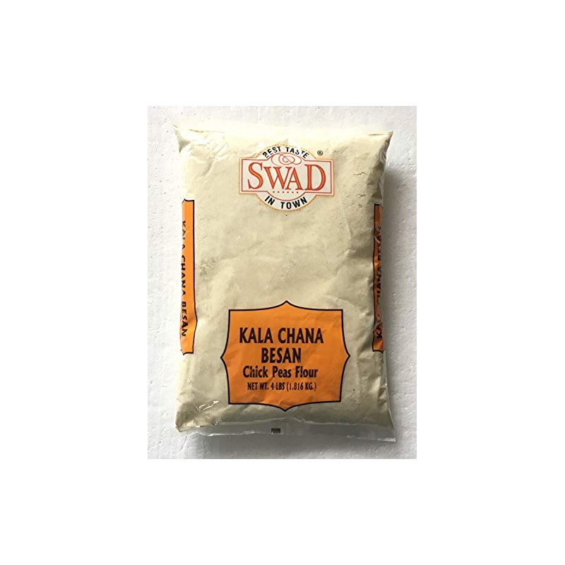 Swad Kala Chana Besan (Chick Peas Flour) - 4 lbs