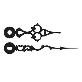 Large Serpentine Clock Hands