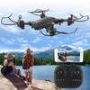 Aerial Photography Drone Foldable Quadcopter UAV with Portable Case 0.3MP
