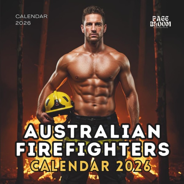 Australian Firefighters 2026 Calendar: Celebrate Courage & Strength – Monthly