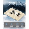 ZonLi Dog Cooling Mat, 48" x 28"Large, Reversible Cooling Pad