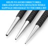 3pcs Centre Punch Set,Nail Punch,Center Punch, Nail Punch Set,Positioning Punch