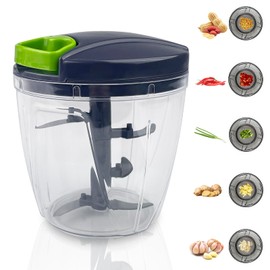 Dunkwckore 900 ml Vegetable Cutter, Manual Onion Chopper, Kitchen, Multi Chopper with Pulley, Onion Chopper, Vegetable Cutter, Onion Chopper, Onion Cutter, Onion Cutter