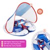 SwimSchool Freestyle Swimmer Baby Pool Float with Sunshade Canopy and