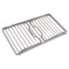 Folding Stainless Steel Camping Grate, Height Adjustable, Thicker Campfire Cooking