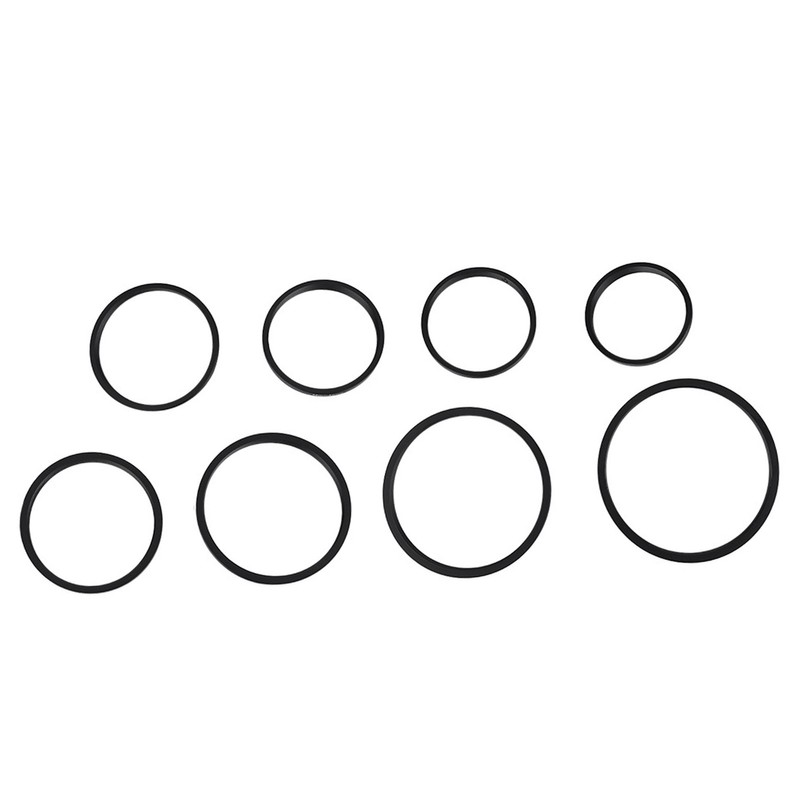 8 PCS Metal Step Up Rings Universal Lens Filter Adapter