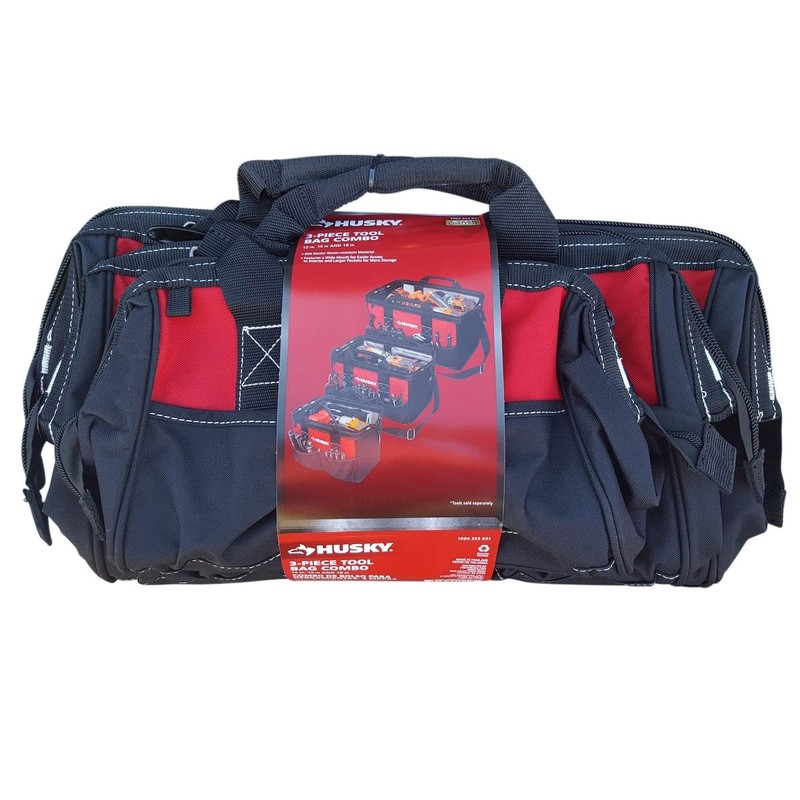 Husky 18 in., 15 in. and 12 in. Tool Bag