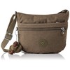 Kipling Arto S, Women’s Cross-Body Bag, Beige (True Beige), 25x21x3