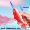Torch Lighter, Unique Prawns-Shaped Design Butane Lighter, Creative Koi-Fish-Shaped Adjustable