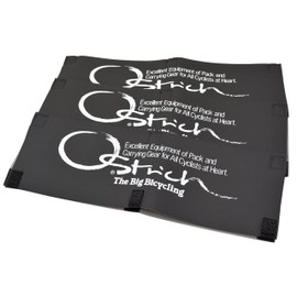 OSTRICH Ring Accessories (Frame Cover A), Set of 3, Black
