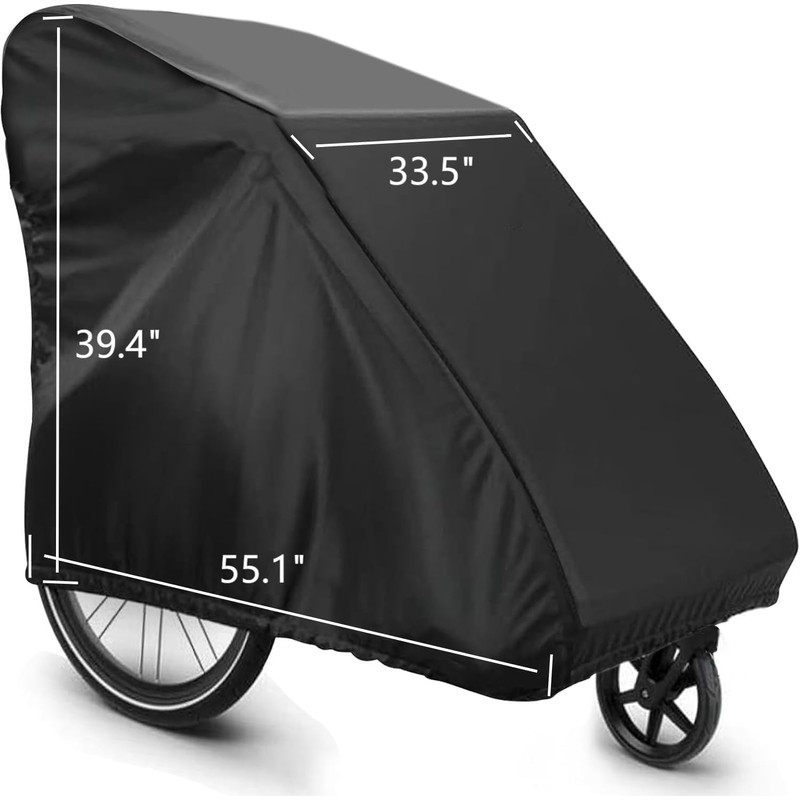 Taicols Trailer Case with Windproof Rope Suitable for Children's and
