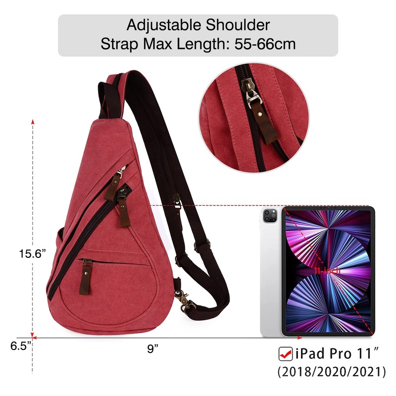HUXFAM Small Sling Crossbody Backpack Multipurpose Casual Daypack Backpacks Outdoor