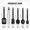 Silicone Kitchen Utensils Set, Heat Resistant Cooking Utensil with Spoon,