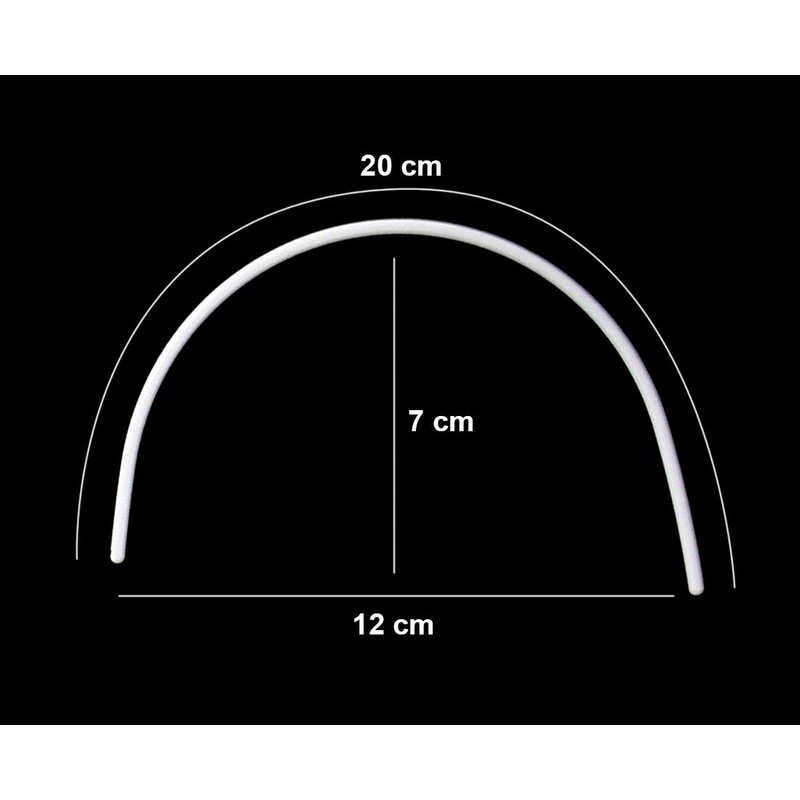 HAND ® 5 Pairs of Plastic Bra Under Wires (Size