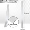 304 Brushed Stainless Steel Finishing Sheet Metal Gap Filler Trim