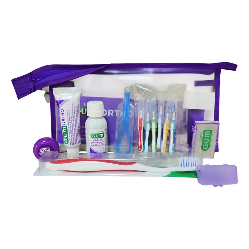 Kit De Limpieza Profesional Para Brackets / Ortodoncia Gum