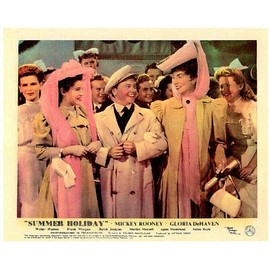Summer Holiday Original Lobby Card 1948 Mickey Rooney Gloria DeHaven