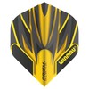 WINMAU Prism Alpha Black & Yellow Dart Flights - 10