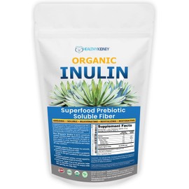 Inulina en polvo 16oz – Fibra soluble prebiótica de agave – Kidney Restore NB-TO82-NGZJ