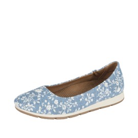BareTraps PRIM Womens Casuals Blue/White Flower Canvas Size 8 M