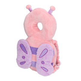 banapoy Baby Head Guard Backpack, PP Cotton Filling Toddler Fall Protection Pillow with Adjustable Strap for Baby Walking Crawling, Cute Baby Head Protection Pillow, Reduces the