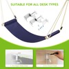 iMissiu Foot Hammock Under Desk Footrest, Adjustable Office Foot Rest