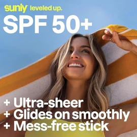 ATTITUDE Mineral Sunscreen Stick SPF 50, Broad Spectrum Zinc Oxide, EWG Verified, Non-Nano, Mess-Free Stick for Face & Body, Lightweight Non-Greasy, Vegan, Unscented, 60 grams