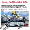 SGTBQLL Camper Crank Handle Kit Fits Coleman Fleetwood POP UP