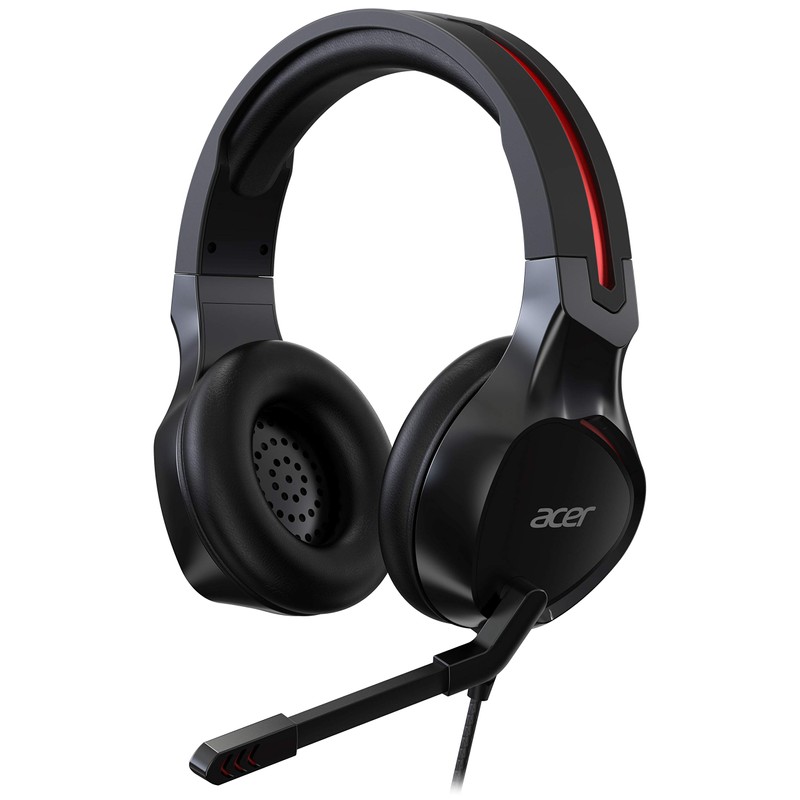 Acer Nitro Gaming Headset NHW820 - (omni-directional mic, adjustable size,