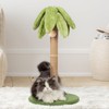 Yepdin Cat Scratching Post 30.7 inch Tall Cat Tree for