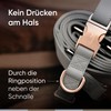 FREUDENTIER Dog Collar Made of Vegan Leather - Soft, Comfortable
