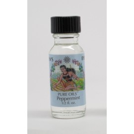 Peppermint - Sun's Eye Pure Oils - 1/2 Ounce Bottle