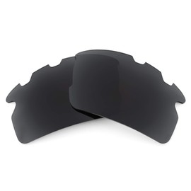 Revant Replacement Lenses Compatible With Oakley Flak 2.0 Vented, Polarized, Stealth Black