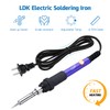 LDK Soldering Iron Kit Electric 60W 110V Adjustable Temperature Soldering