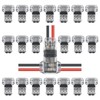 20-Piece T-Shaped 2-Pin Wiring Connector Car Connector Branch Wiring Connector