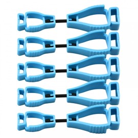 DONGKER Glove Clips, Pack of 5 Glove Holders for Fire Brigade, Police Glove Clip, Work Safety Clip for Work Gloves, DIY Store, Garden