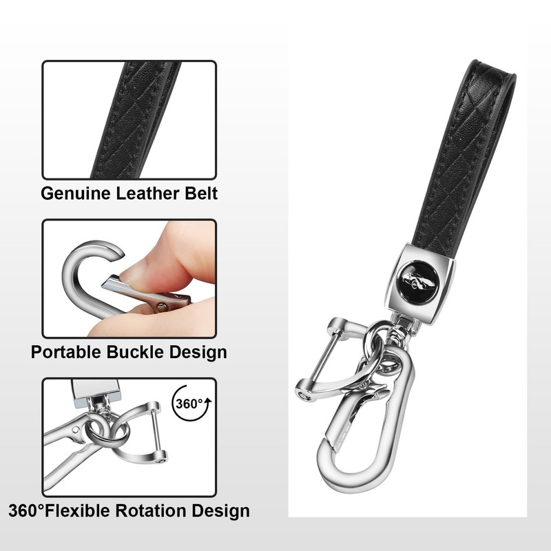 MILD EAST for Honda Key Fob Cover with Keychain, Car