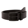 LLOYD Men's Leather Belt W115 Black, black