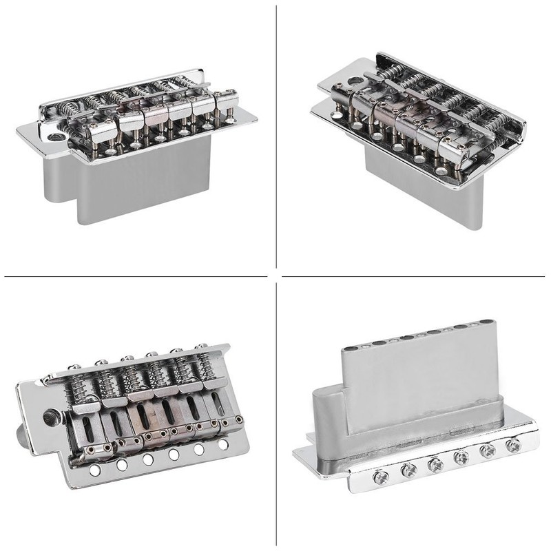 Guitar Tremolo Bridge, Zinc Alloy 6 String Electric Guitar Tremolo