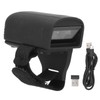 1D 2D Ring Barcode Scanner 2.4G Wireless Bluetooth CCD Red