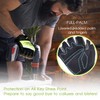 Fingerless Work Gloves for Men,Framer Driving Working Gloves,All-Purpose,Performance Fit, Breathable,Durable