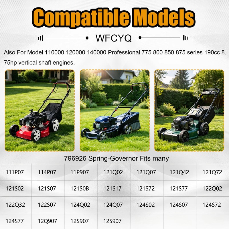 WFCYQ 796926 Governor Spring Compatible with Briggs & Stratton (4