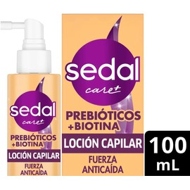 SEDAL Loción Capilar Prebióticos + Biotina, ayuda a reducir la caída del cabello* dejándolo más fuerte y resistente 100 ml