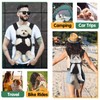 Pet Carrier Backpack, Hands-Free Adjustable Dog Front Carrier Legs Out