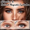 [10 Pairs] Magnetic Eyelashes and Eyeliner Kit, Reusable Magnetic Lashes