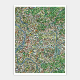 Pintoo Jigsaw Puzzles 4800 Piece for Adults - Tom Parker - Taipei MAP Beautiful Plastic Puzzle for Home Decor Zero Dust Easy Storage [H2546]