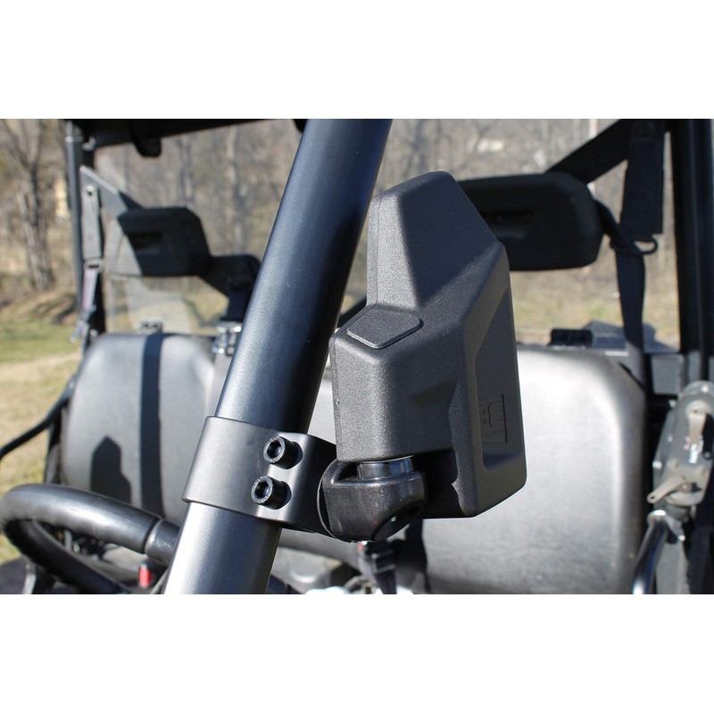 Bevel Engineering UTV Rear View Side Mirror Kit (2 Pack)
