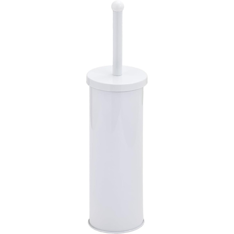 White Toilet Brush Holder - Toilet Brush White - White