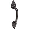 National Hardware N109-023 V8 Spear Gate Pull in Black