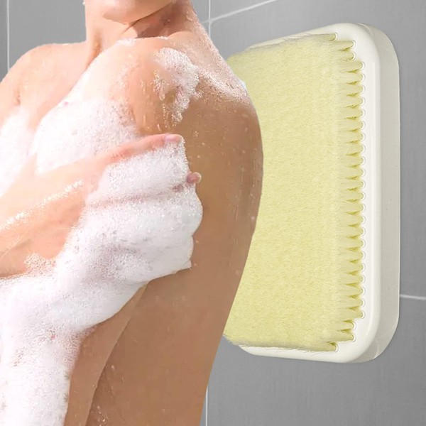 Linkidea Exfoliating Bath Sponge Body Scrubber, Back Body Brush Foot Scrubber, Body Scrubber Shower Bath Accessories for Men Women